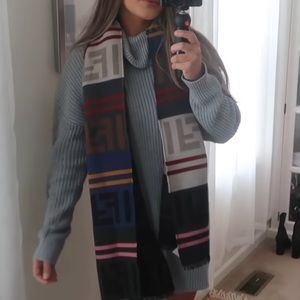 AUTHENTIC Fendi Multicolor Scarf